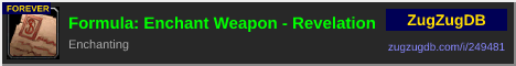 Formula: Enchant Weapon - Revelation: forum signature banner