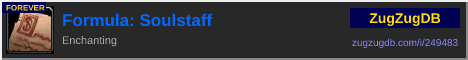 Formula: Soulstaff: forum signature banner