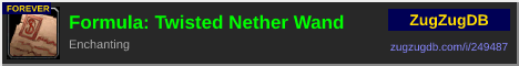Formula: Twisted Nether Wand: forum signature banner