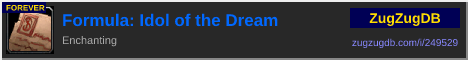 Formula: Idol of the Dream: forum signature banner