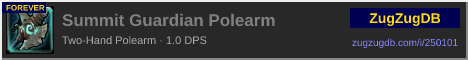 Summit Guardian Polearm: forum signature banner