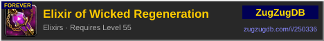 Elixir of Wicked Regeneration: forum signature banner