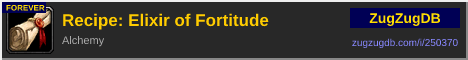 Recipe: Elixir of Fortitude: forum signature banner