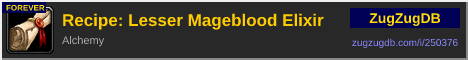 Recipe: Lesser Mageblood Elixir: forum signature banner