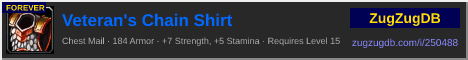 Veteran's Chain Shirt: forum signature banner