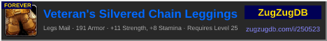 Veteran's Silvered Chain Leggings: forum signature banner