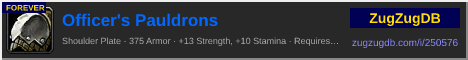 Officer's Pauldrons: forum signature banner