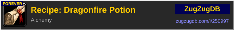 Recipe: Dragonfire Potion: forum signature banner