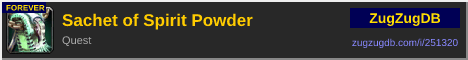 Sachet of Spirit Powder: forum signature banner