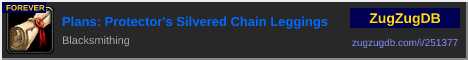Plans: Protector's Silvered Chain Leggings: forum signature banner