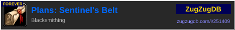 Plans: Sentinel's Belt: forum signature banner