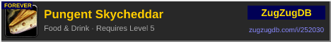 Pungent Skycheddar: forum signature banner
