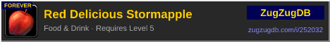 Red Delicious Stormapple: forum signature banner