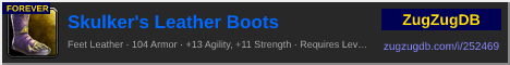 Skulker's Leather Boots: forum signature banner