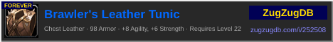 Brawler's Leather Tunic: forum signature banner