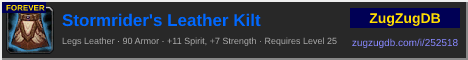 Stormrider's Leather Kilt: forum signature banner