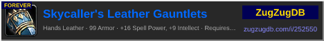 Skycaller's Leather Gauntlets: forum signature banner