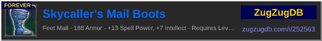 Skycaller's Mail Boots: forum signature banner