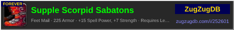 Supple Scorpid Sabatons: forum signature banner