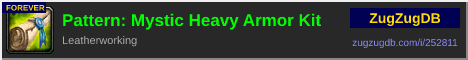 Pattern: Mystic Heavy Armor Kit: forum signature banner