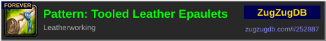 Pattern: Tooled Leather Epaulets: forum signature banner