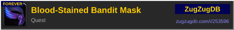 Blood-Stained Bandit Mask: forum signature banner