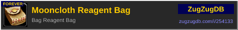 Mooncloth Reagent Bag: forum signature banner