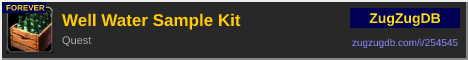 Well Water Sample Kit: forum signature banner