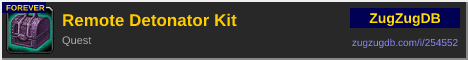 Remote Detonator Kit: forum signature banner