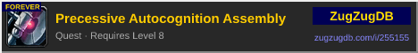 Precessive Autocognition Assembly: forum signature banner
