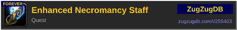Enhanced Necromancy Staff: forum signature banner