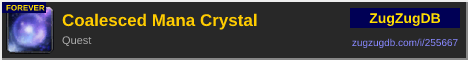 Coalesced Mana Crystal: forum signature banner