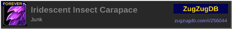 Iridescent Insect Carapace: forum signature banner