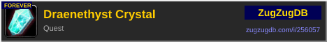 Draenethyst Crystal: forum signature banner
