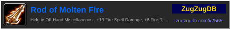 Rod of Molten Fire: forum signature banner