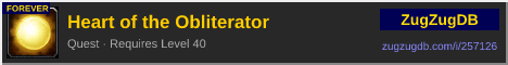Heart of the Obliterator: forum signature banner