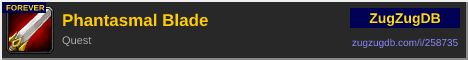 Phantasmal Blade: forum signature banner