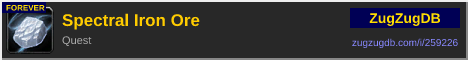 Spectral Iron Ore: forum signature banner