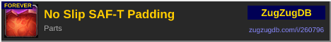 No Slip SAF-T Padding: forum signature banner
