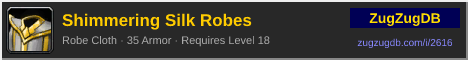 Shimmering Silk Robes: forum signature banner