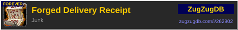 Forged Delivery Receipt: forum signature banner