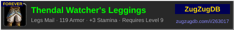 Thendal Watcher's Leggings: forum signature banner