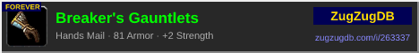 Breaker's Gauntlets: forum signature banner