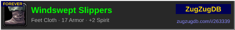 Windswept Slippers: forum signature banner