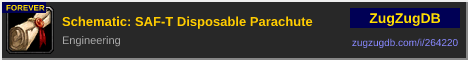Schematic: SAF-T Disposable Parachute: forum signature banner