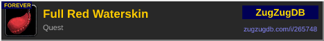 Full Red Waterskin: forum signature banner
