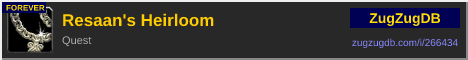 Resaan's Heirloom: forum signature banner
