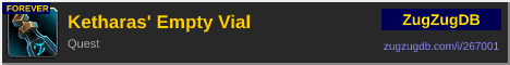 Ketharas' Empty Vial: forum signature banner