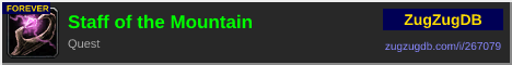 Staff of the Mountain: forum signature banner