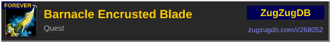 Barnacle Encrusted Blade: forum signature banner